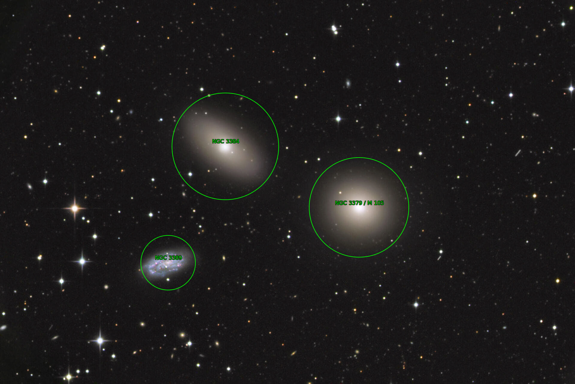 Sternkarten-Overlay (Astrometry.net)
