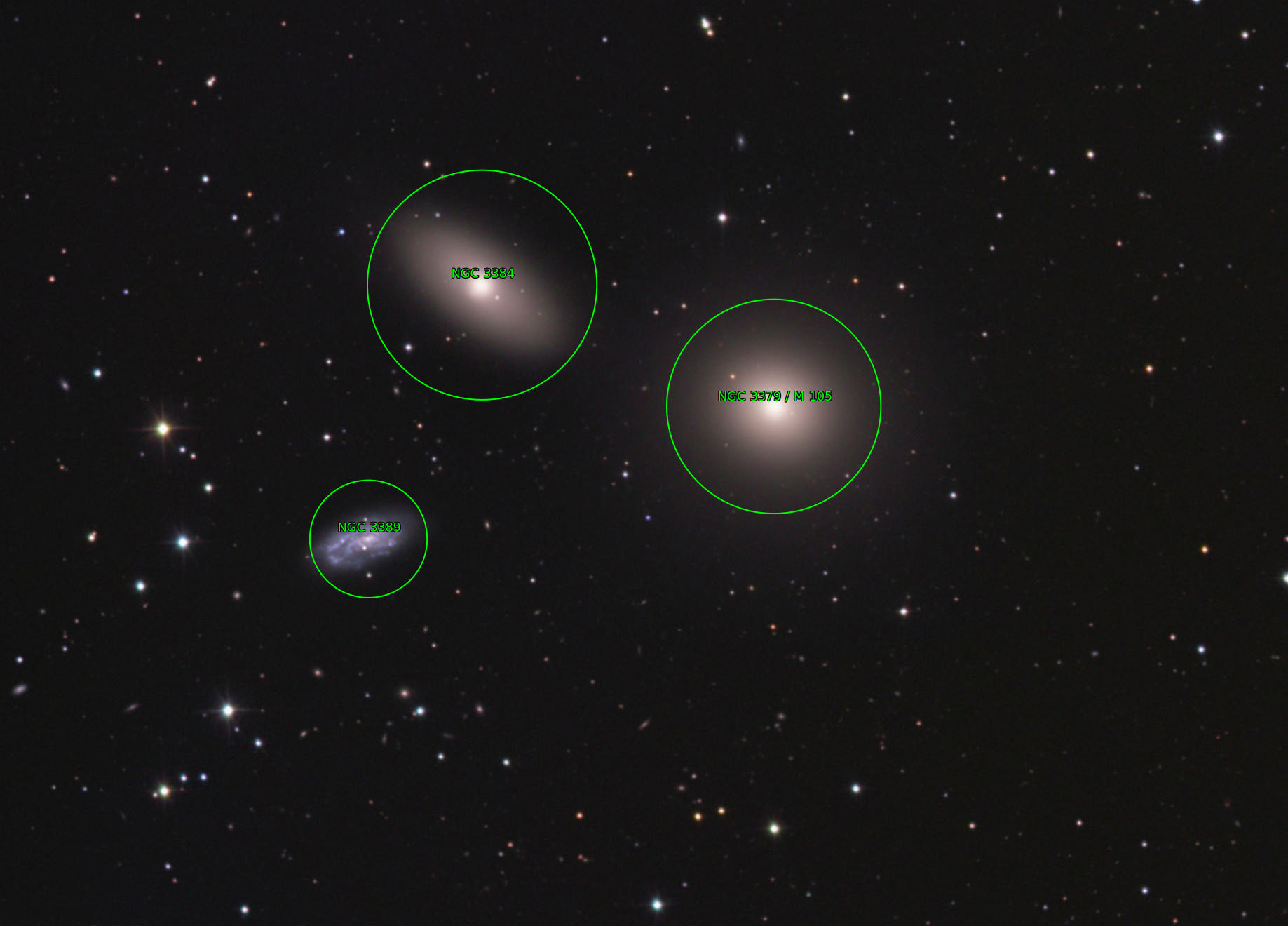 Sternkarten-Overlay (Astrometry.net)