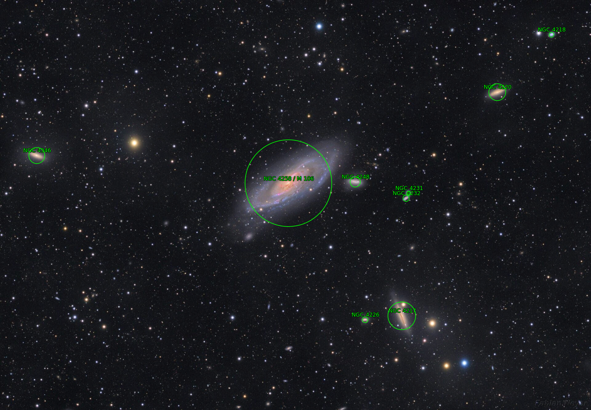 Sternkarten-Overlay (Astrometry.net)