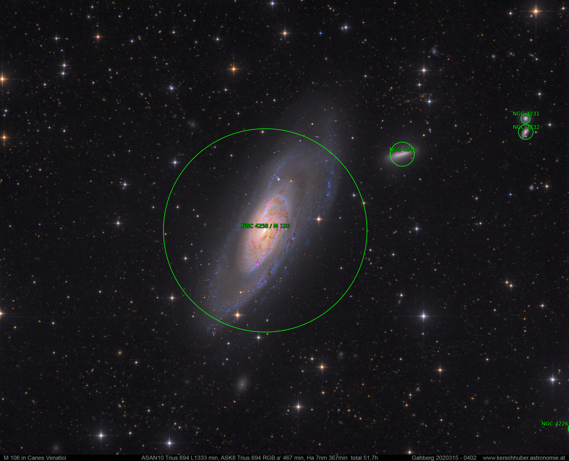 Sternkarten-Overlay (Astrometry.net)