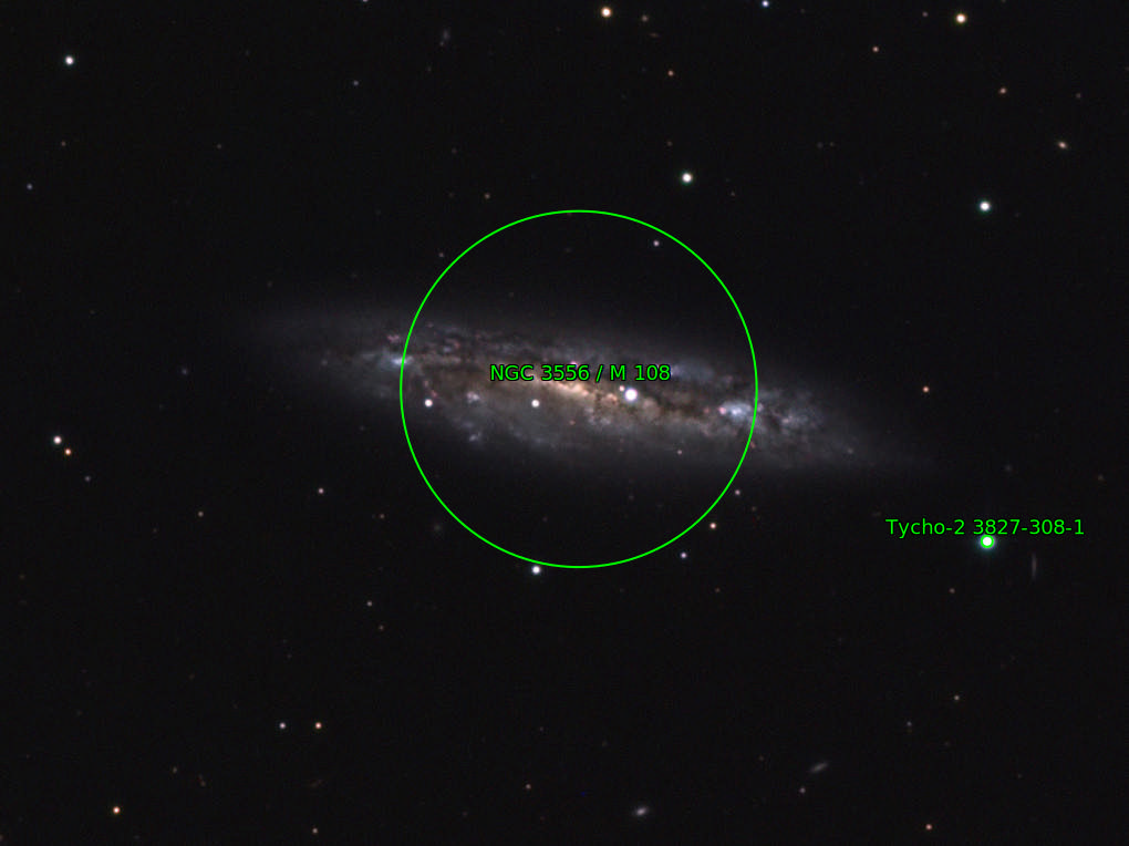 Sternkarten-Overlay (Astrometry.net)