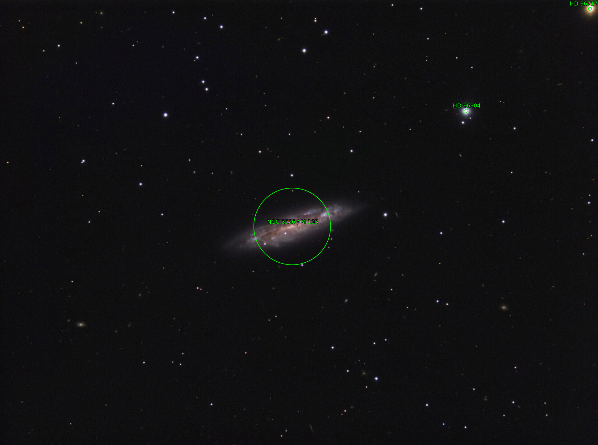 Sternkarten-Overlay (Astrometry.net)