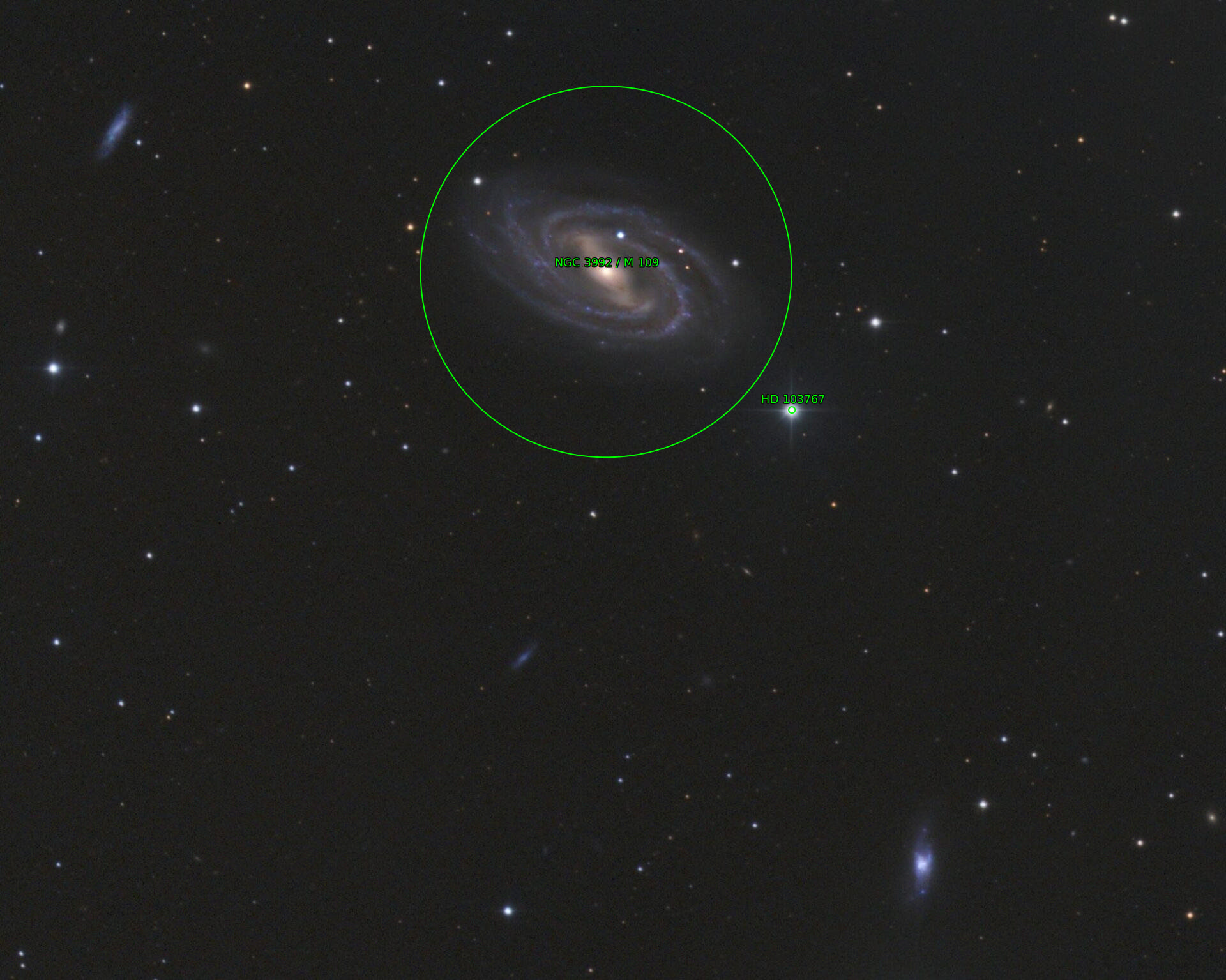 Sternkarten-Overlay (Astrometry.net)