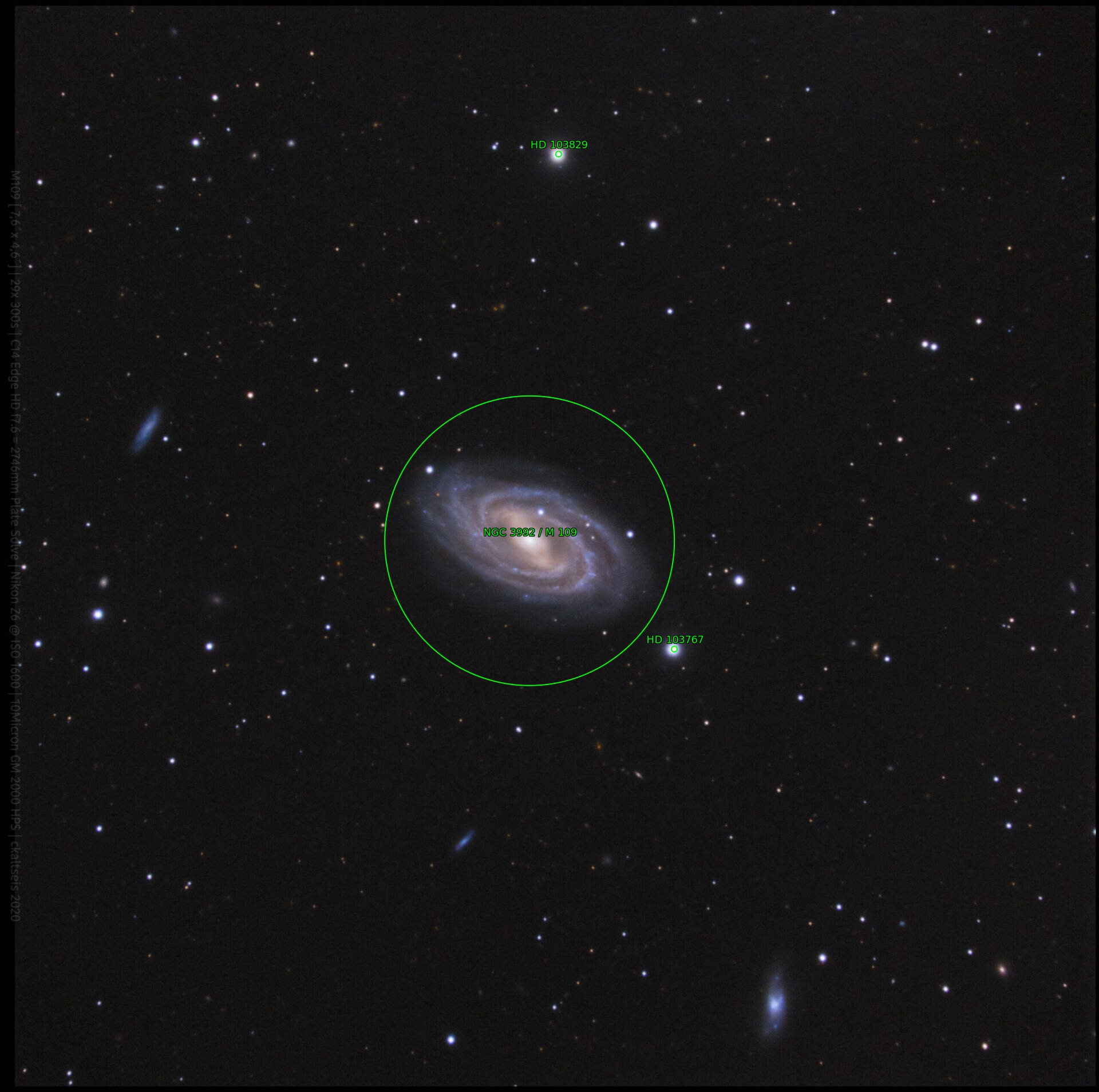 Sternkarten-Overlay (Astrometry.net)
