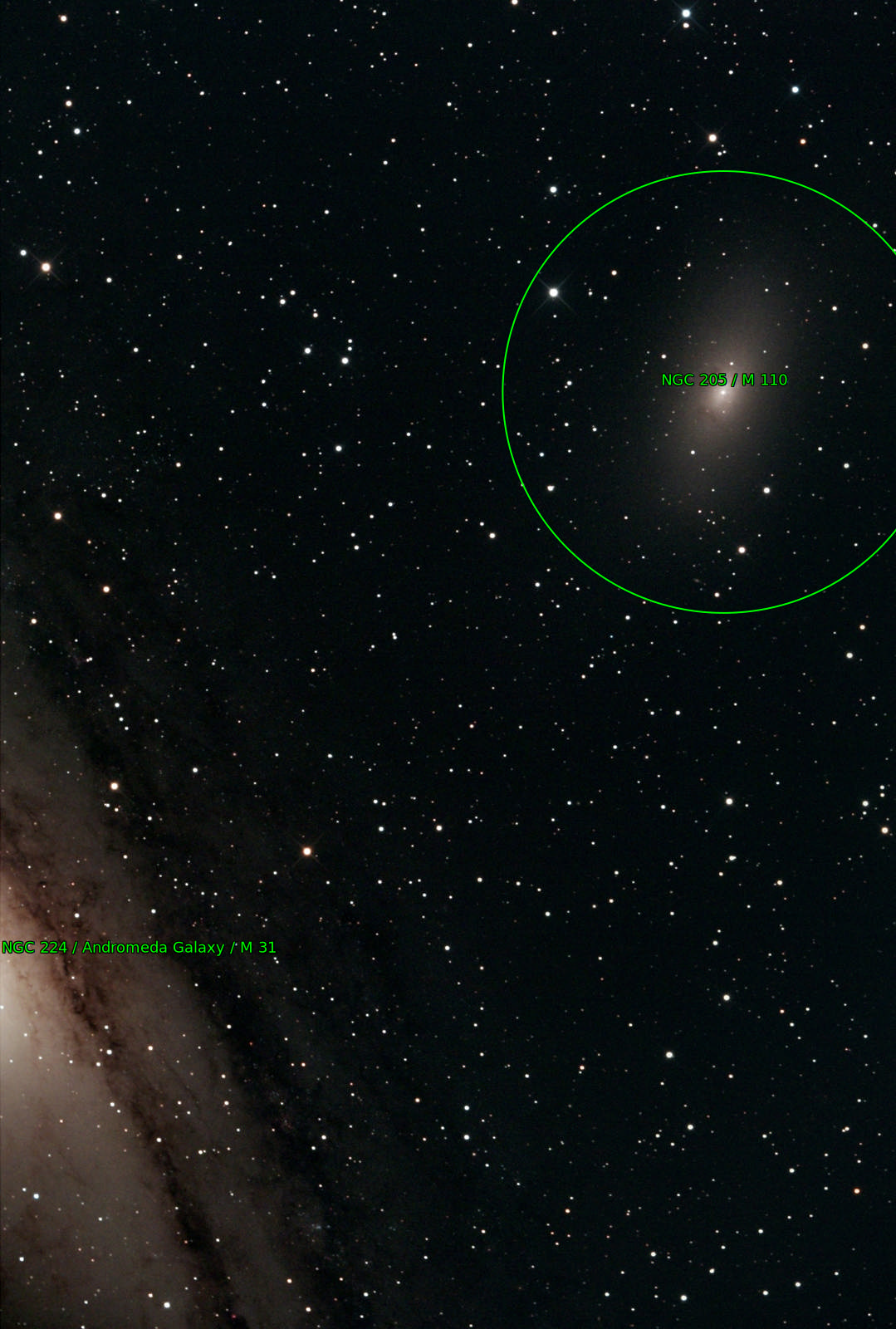 Sternkarten-Overlay (Astrometry.net)
