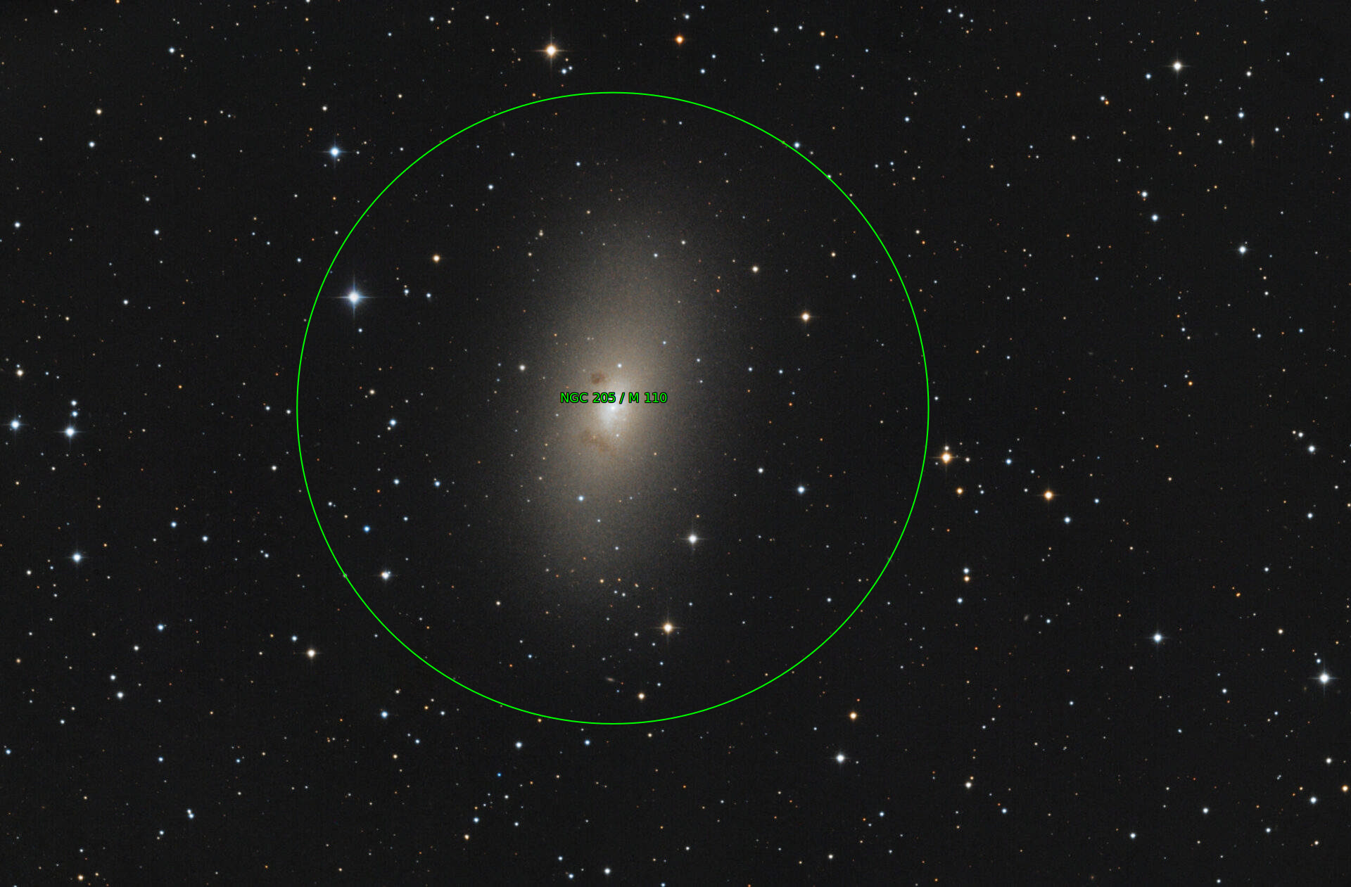 Sternkarten-Overlay (Astrometry.net)