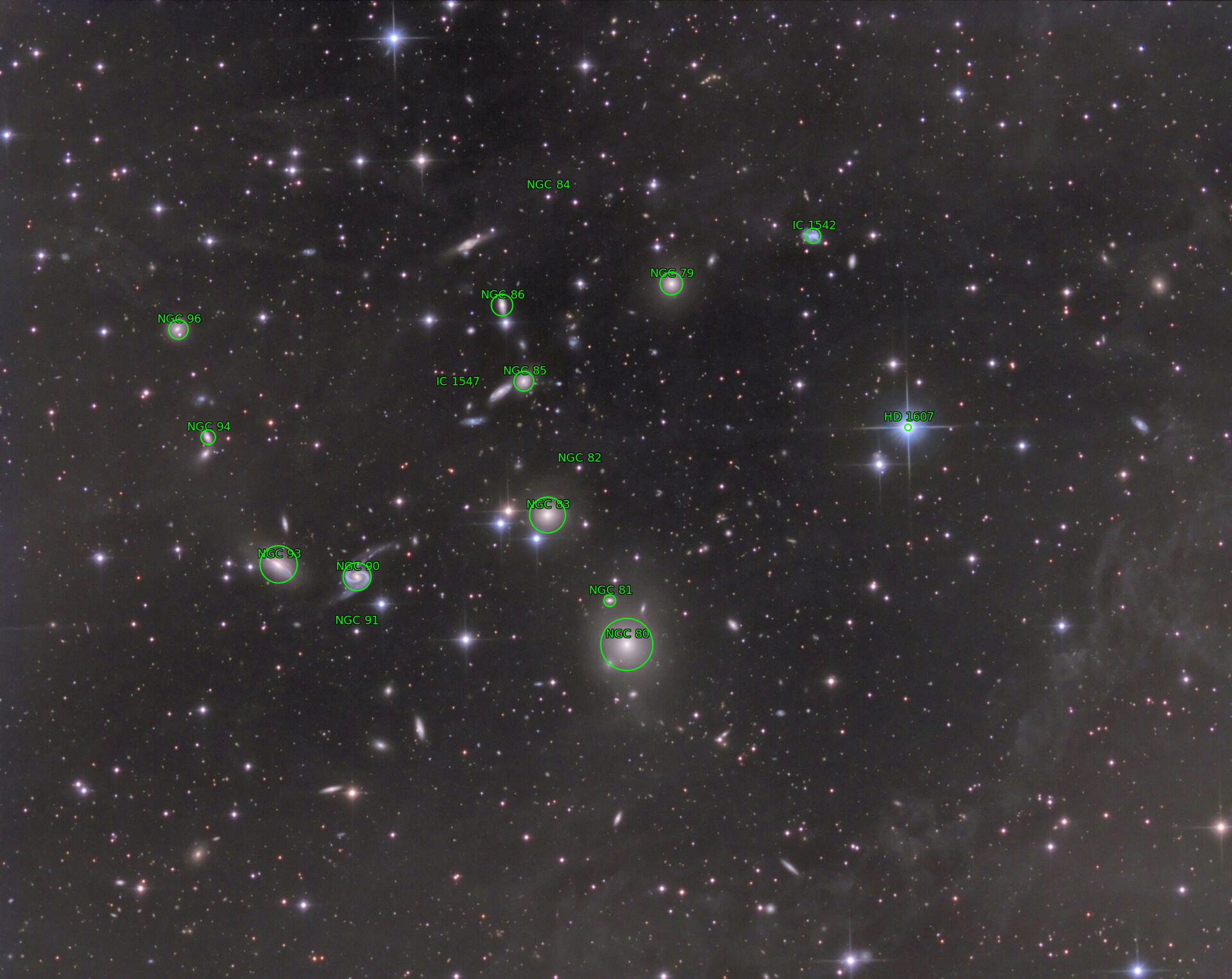 Sternkarten-Overlay (Astrometry.net)