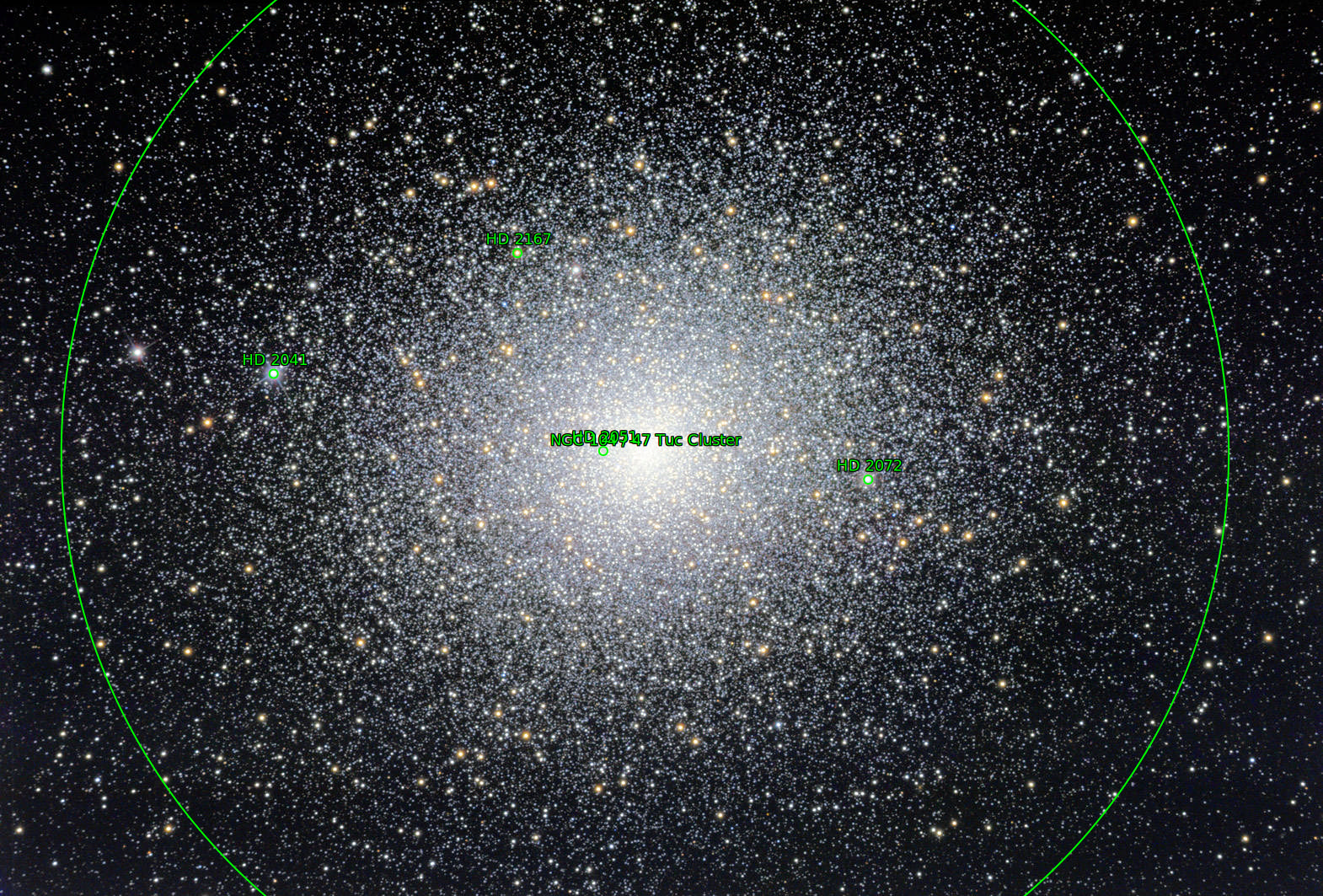 Sternkarten-Overlay (Astrometry.net)