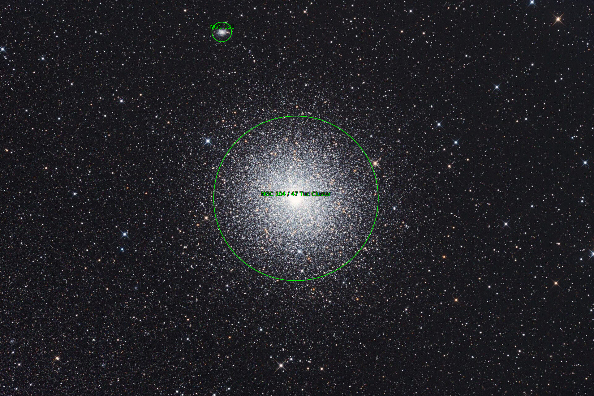 Sternkarten-Overlay (Astrometry.net)