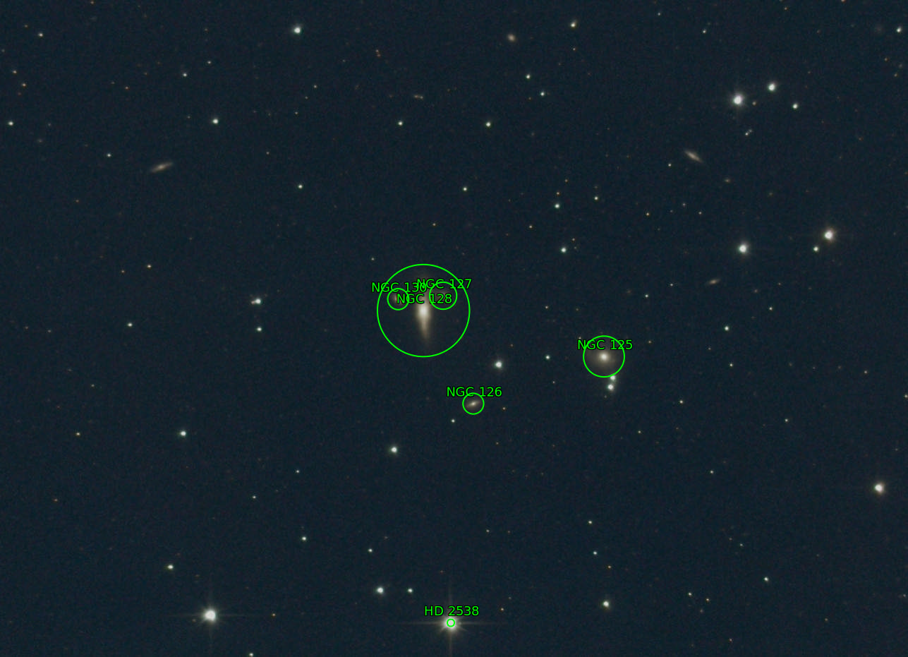 Sternkarten-Overlay (Astrometry.net)