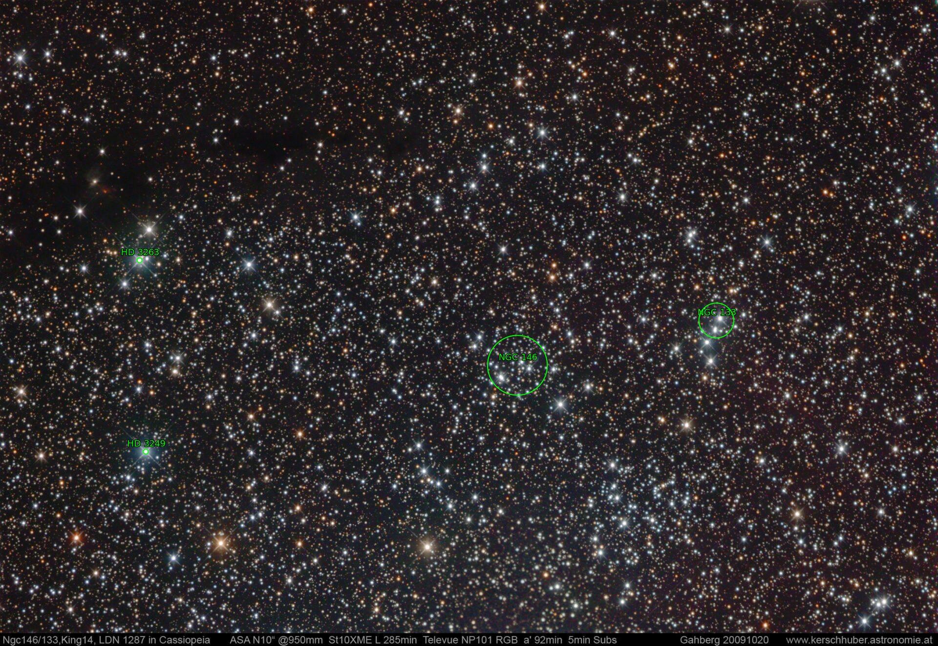 Sternkarten-Overlay (Astrometry.net)