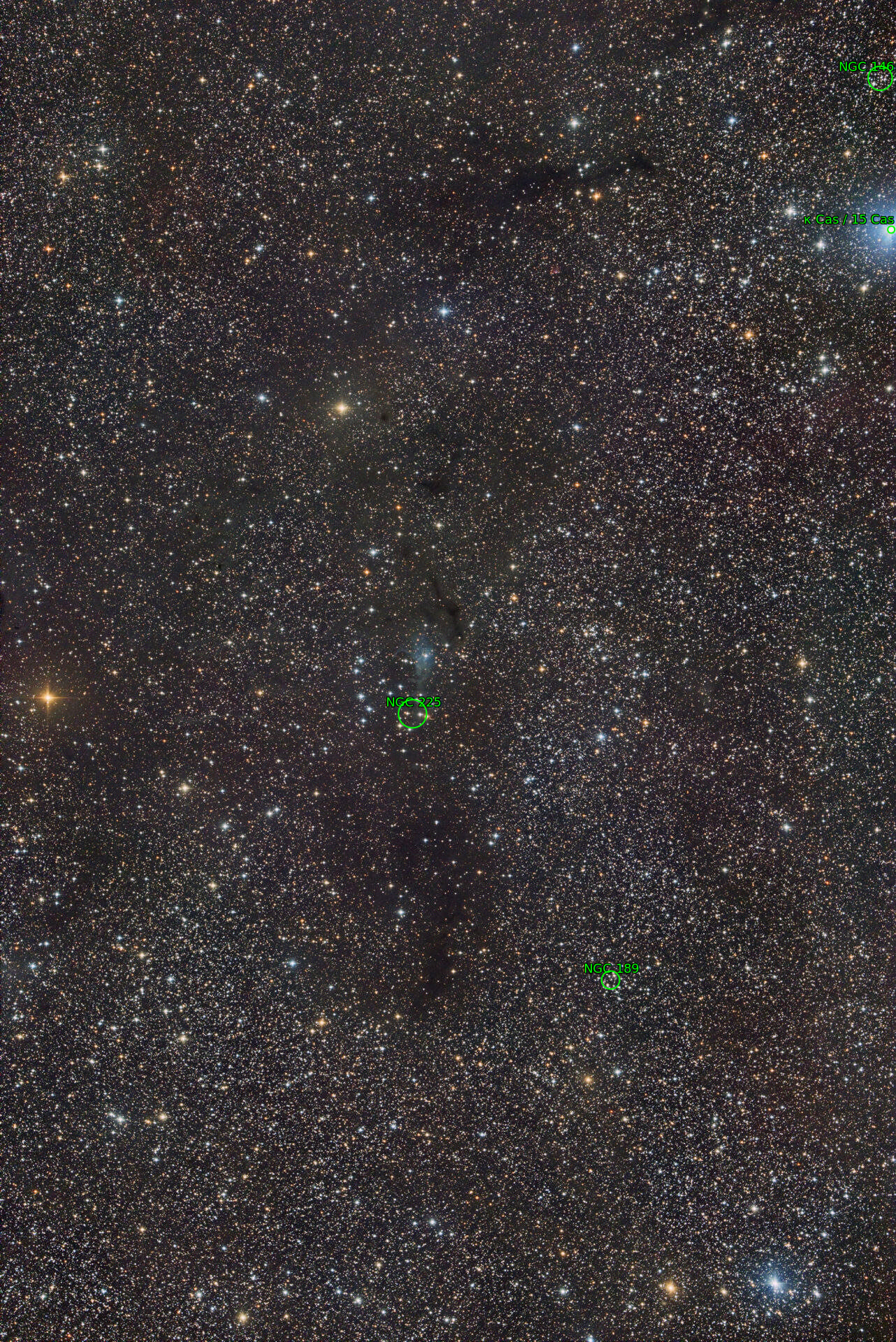 Sternkarten-Overlay (Astrometry.net)