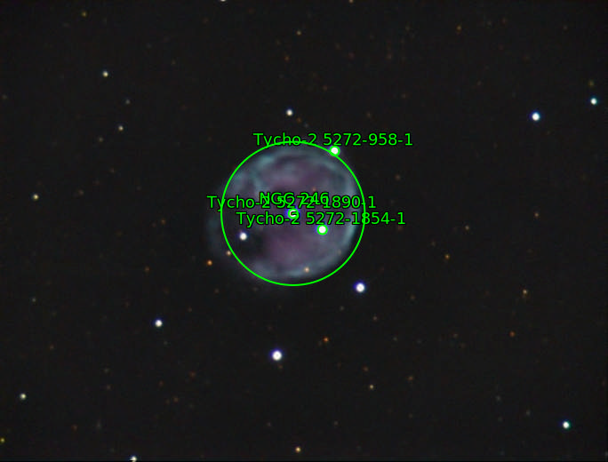 Sternkarten-Overlay (Astrometry.net)