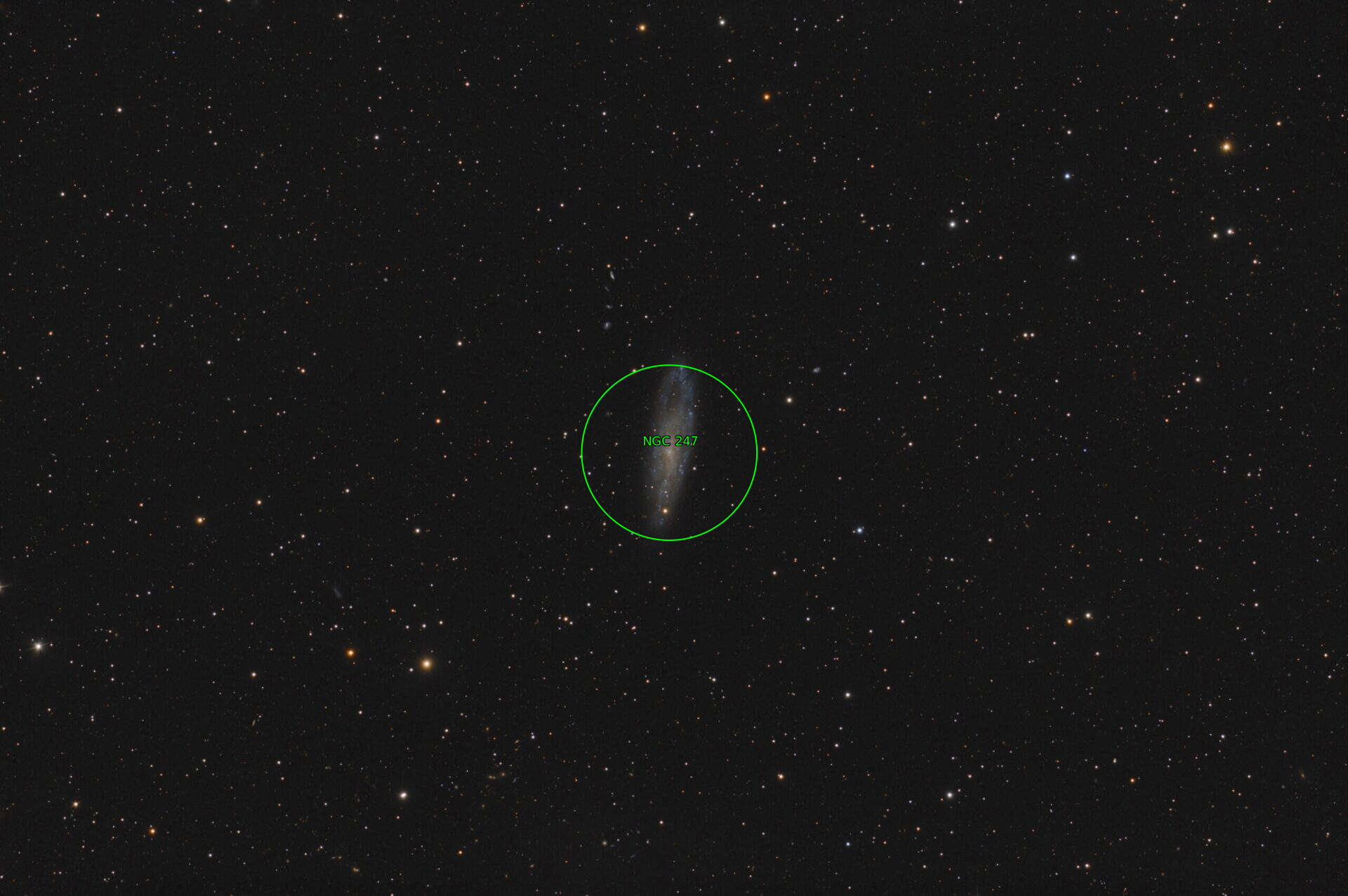 Sternkarten-Overlay (Astrometry.net)