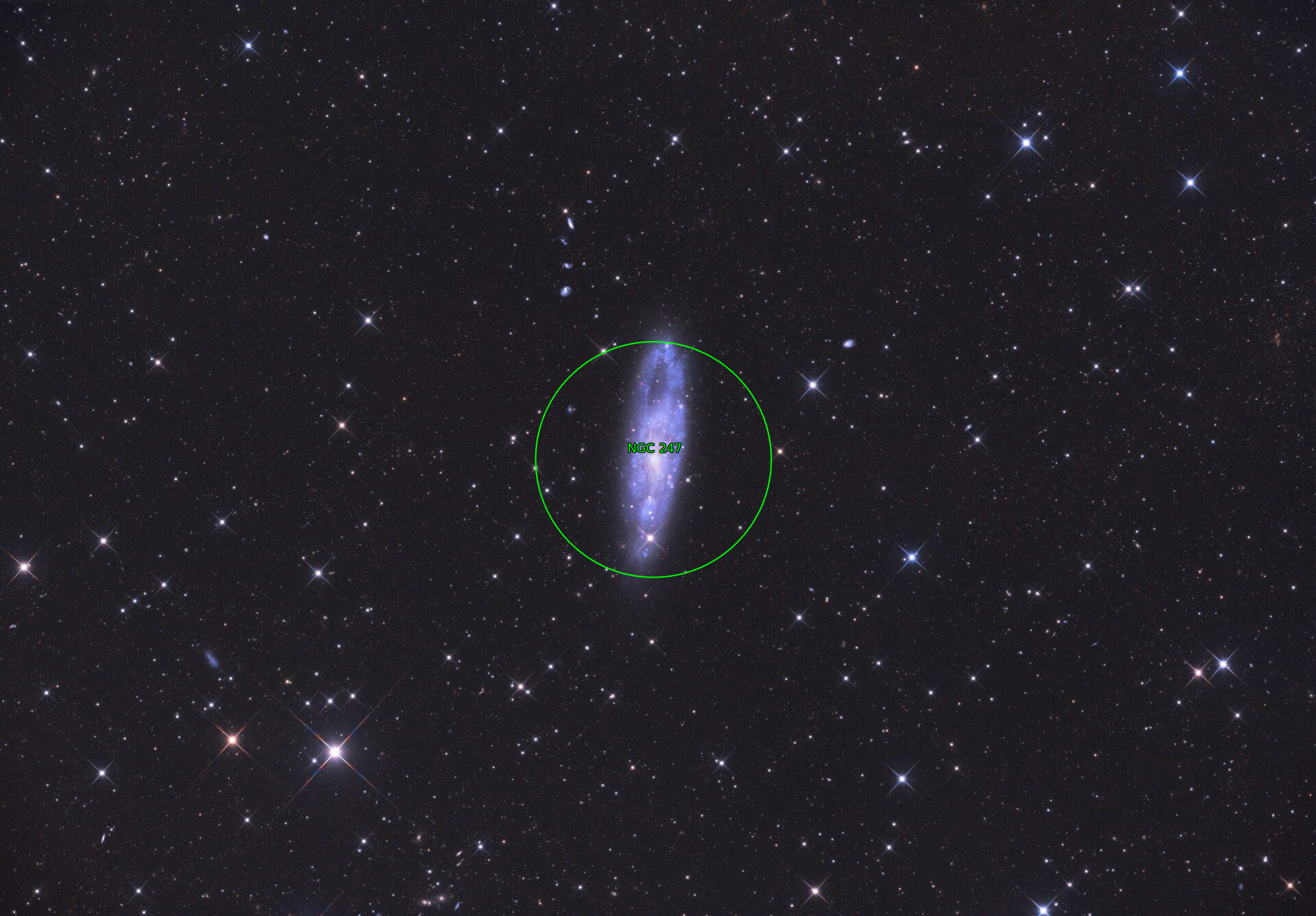 Sternkarten-Overlay (Astrometry.net)