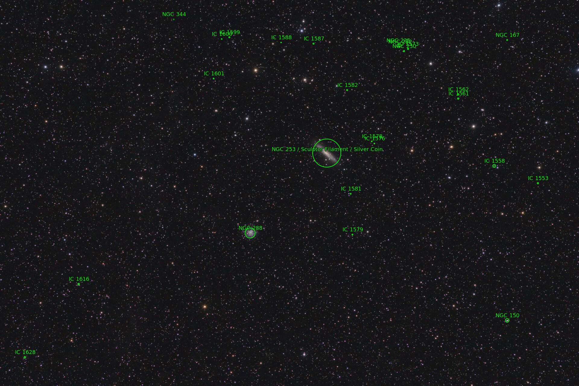 Sternkarten-Overlay (Astrometry.net)