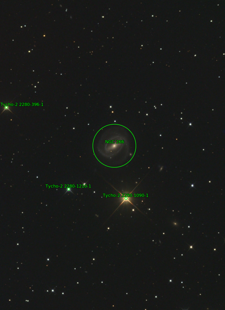 Sternkarten-Overlay (Astrometry.net)