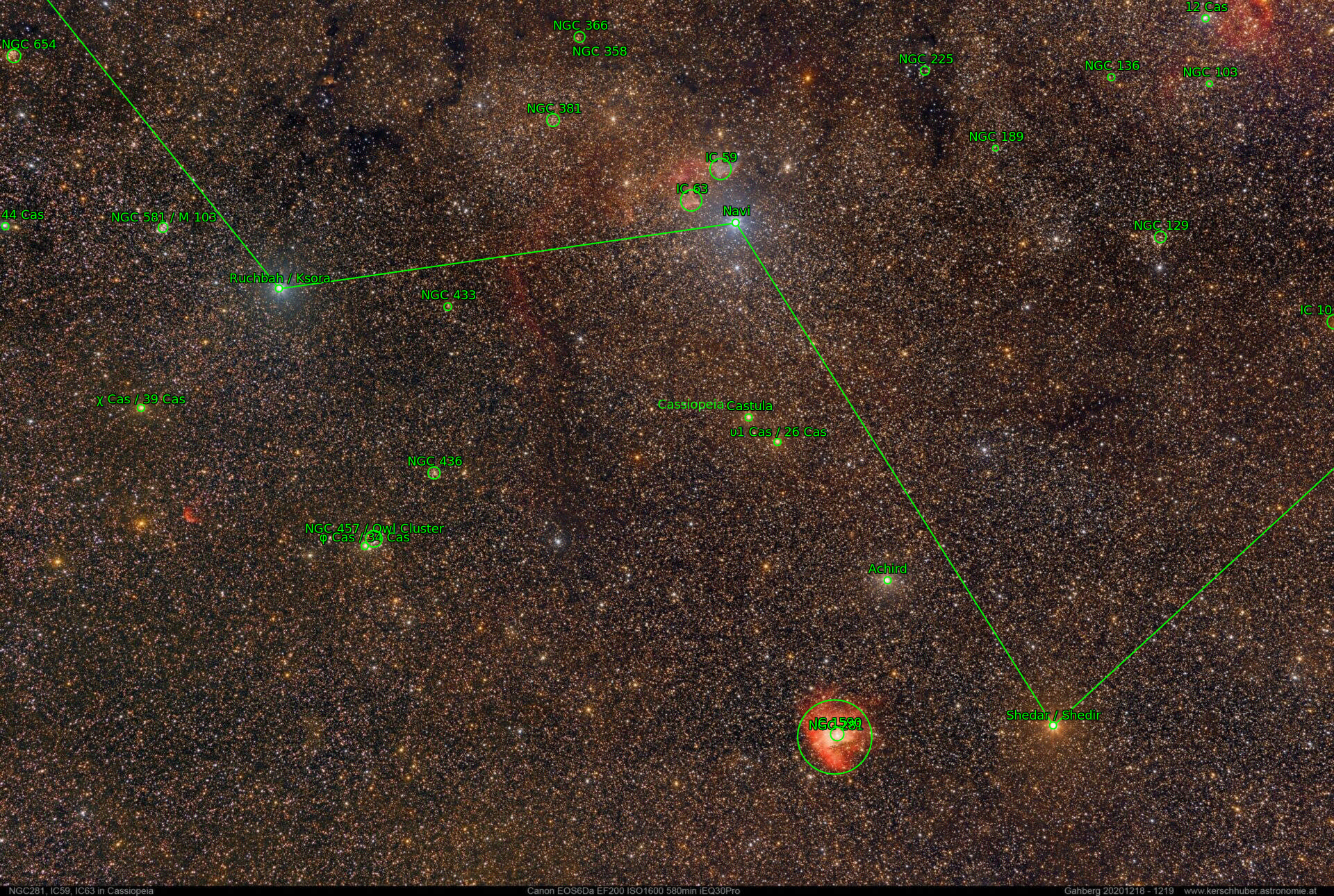 Sternkarten-Overlay (Astrometry.net)