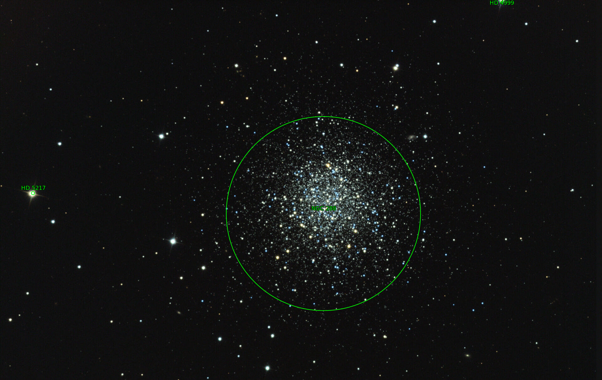 Sternkarten-Overlay (Astrometry.net)