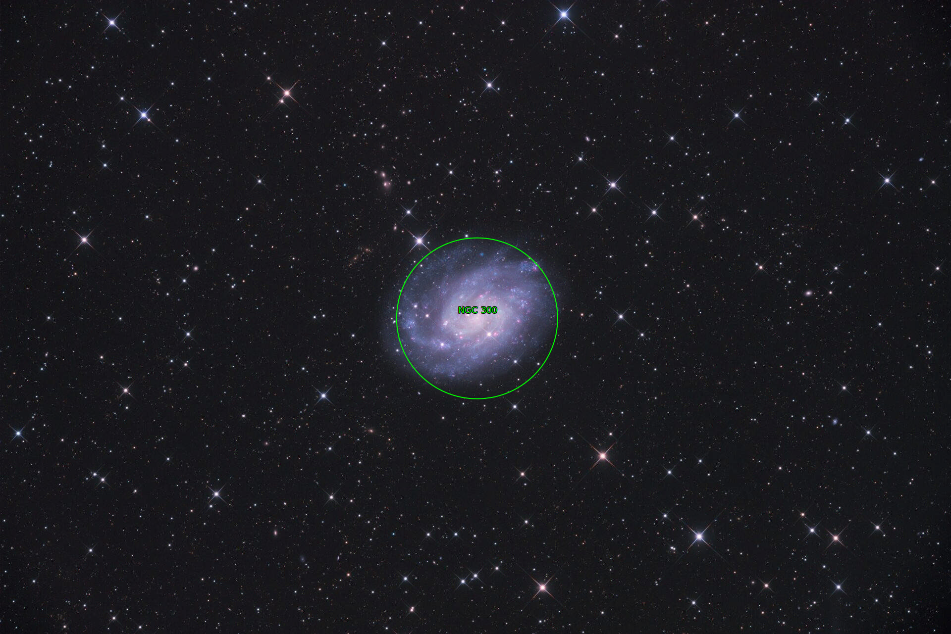 Sternkarten-Overlay (Astrometry.net)