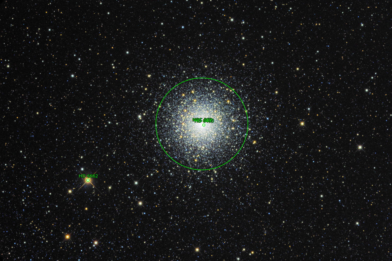 Sternkarten-Overlay (Astrometry.net)