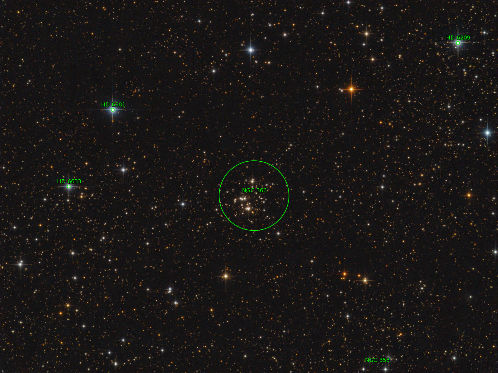 Sternkarten-Overlay (Astrometry.net)