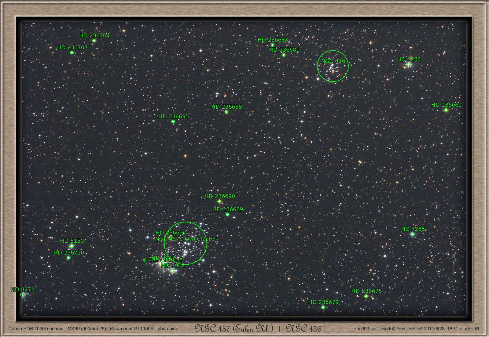 Sternkarten-Overlay (Astrometry.net)