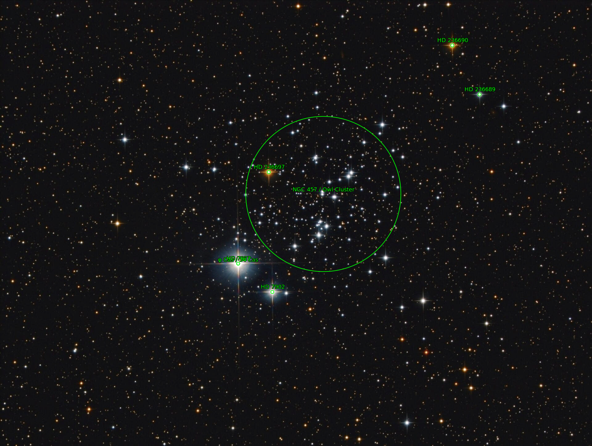 Sternkarten-Overlay (Astrometry.net)