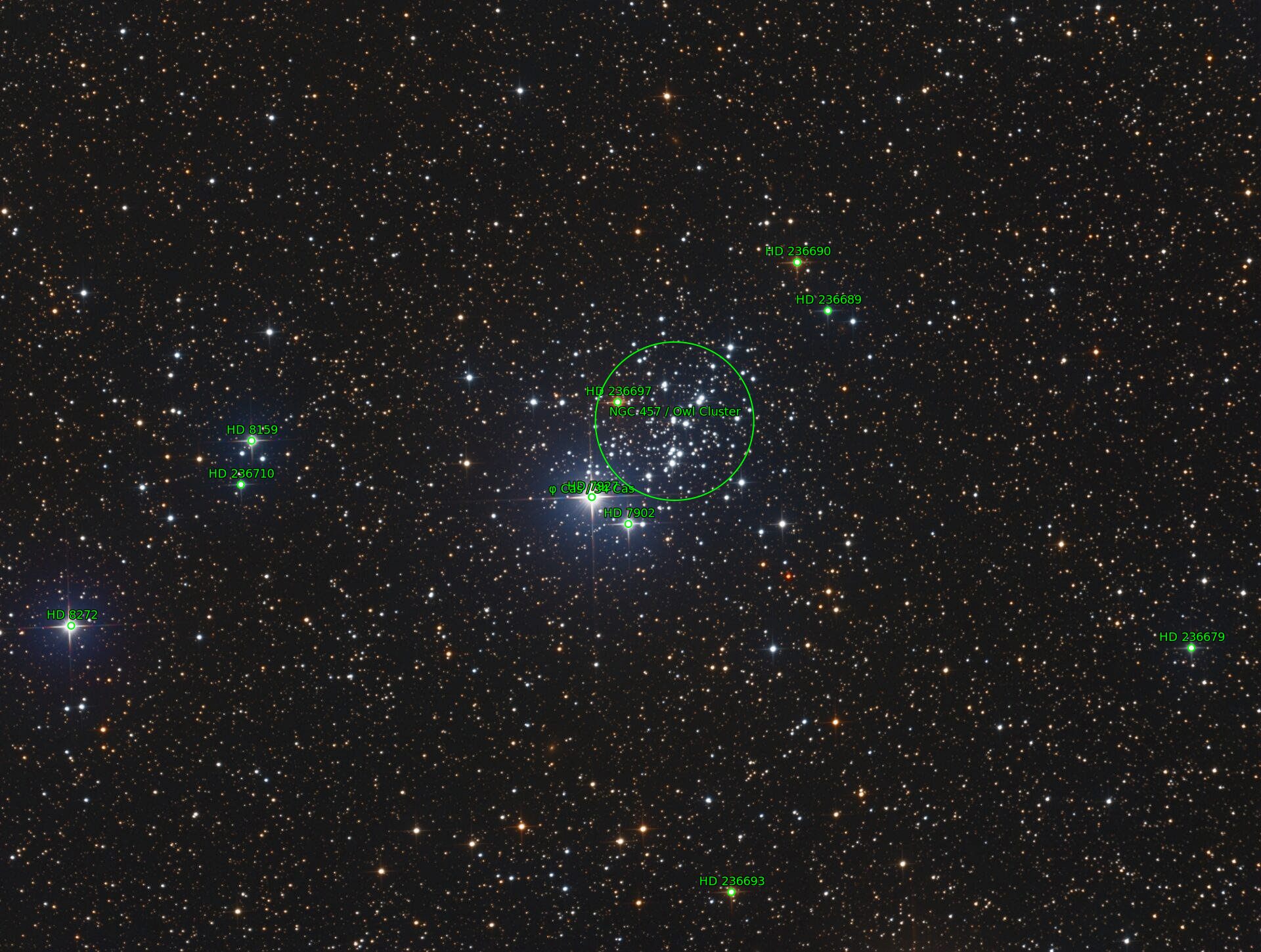 Sternkarten-Overlay (Astrometry.net)