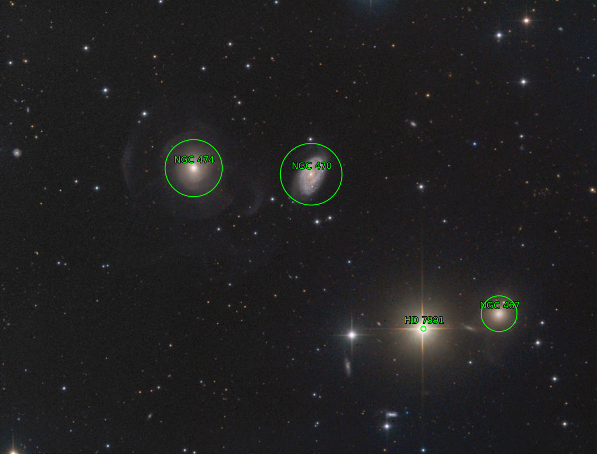 Sternkarten-Overlay (Astrometry.net)