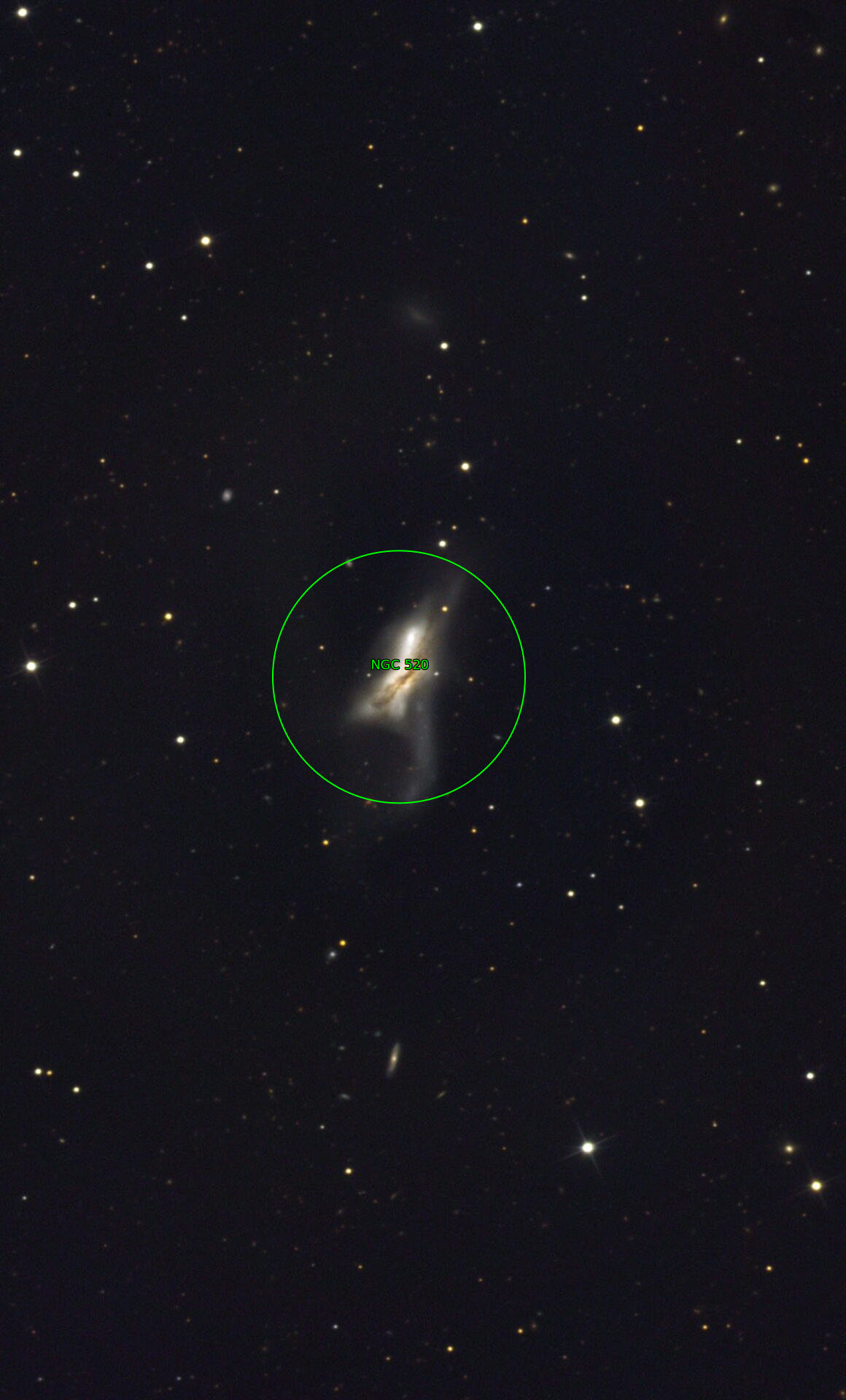 Sternkarten-Overlay (Astrometry.net)