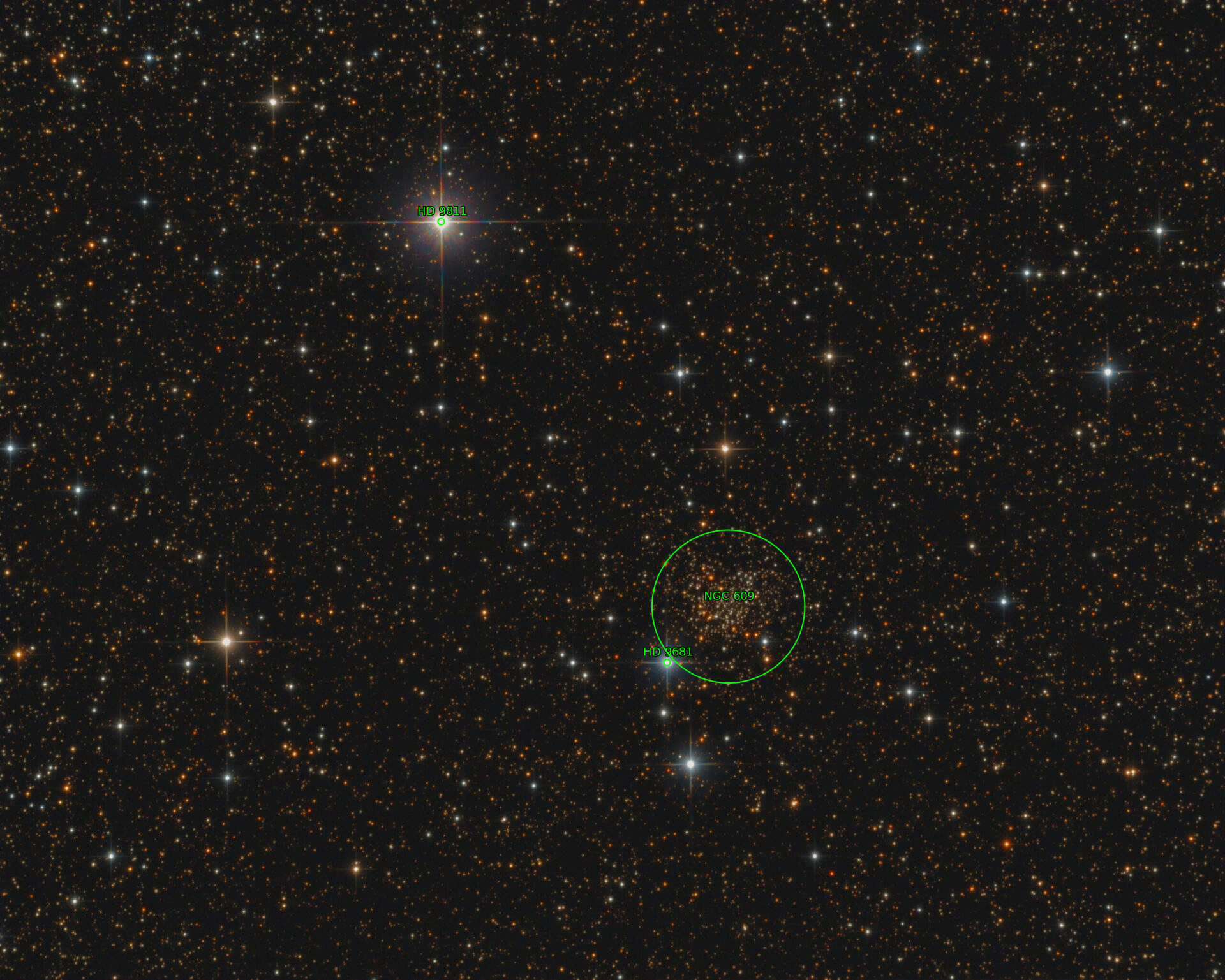 Sternkarten-Overlay (Astrometry.net)