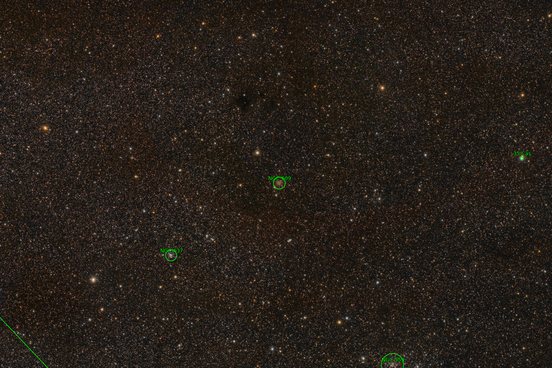 Sternkarten-Overlay (Astrometry.net)