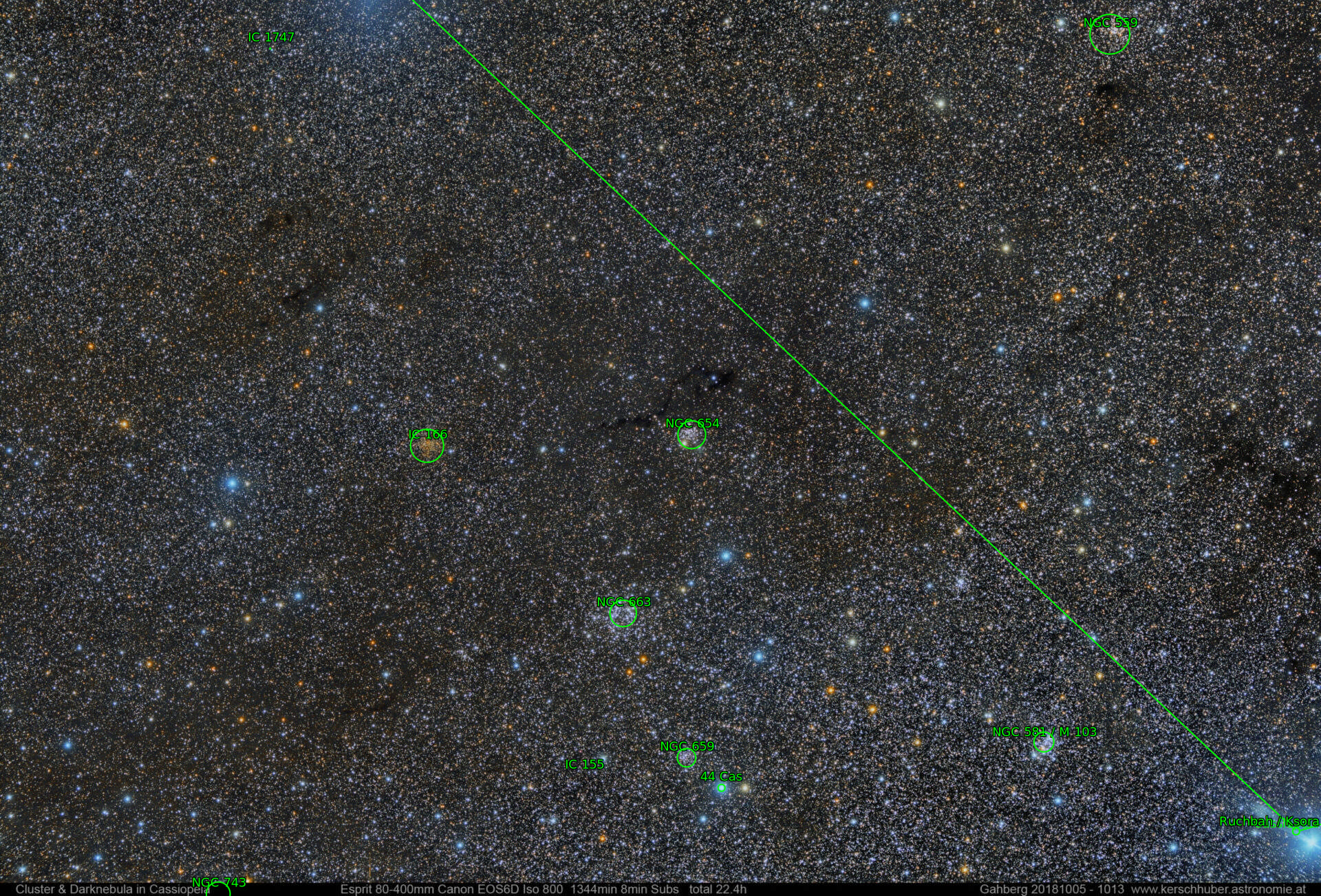 Sternkarten-Overlay (Astrometry.net)