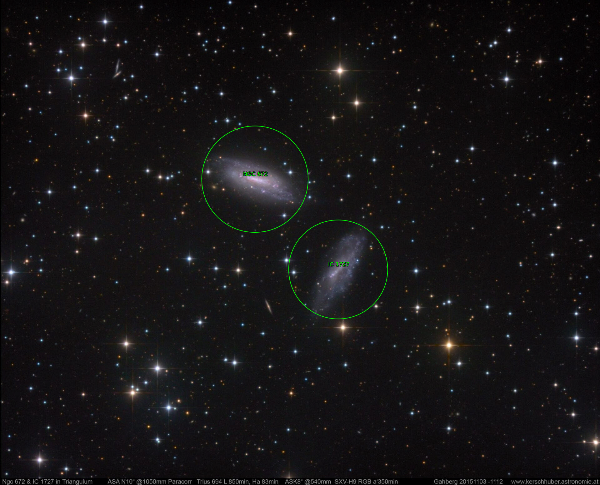 Sternkarten-Overlay (Astrometry.net)