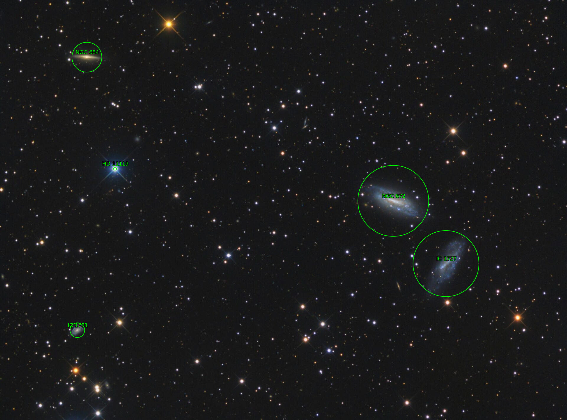 Sternkarten-Overlay (Astrometry.net)