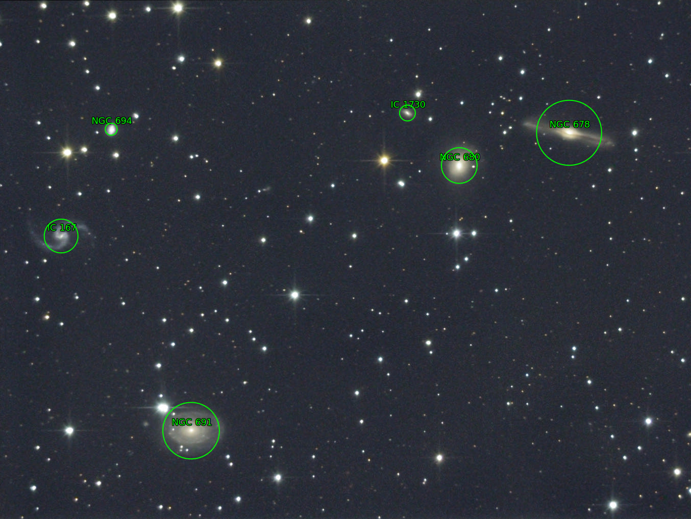 Sternkarten-Overlay (Astrometry.net)