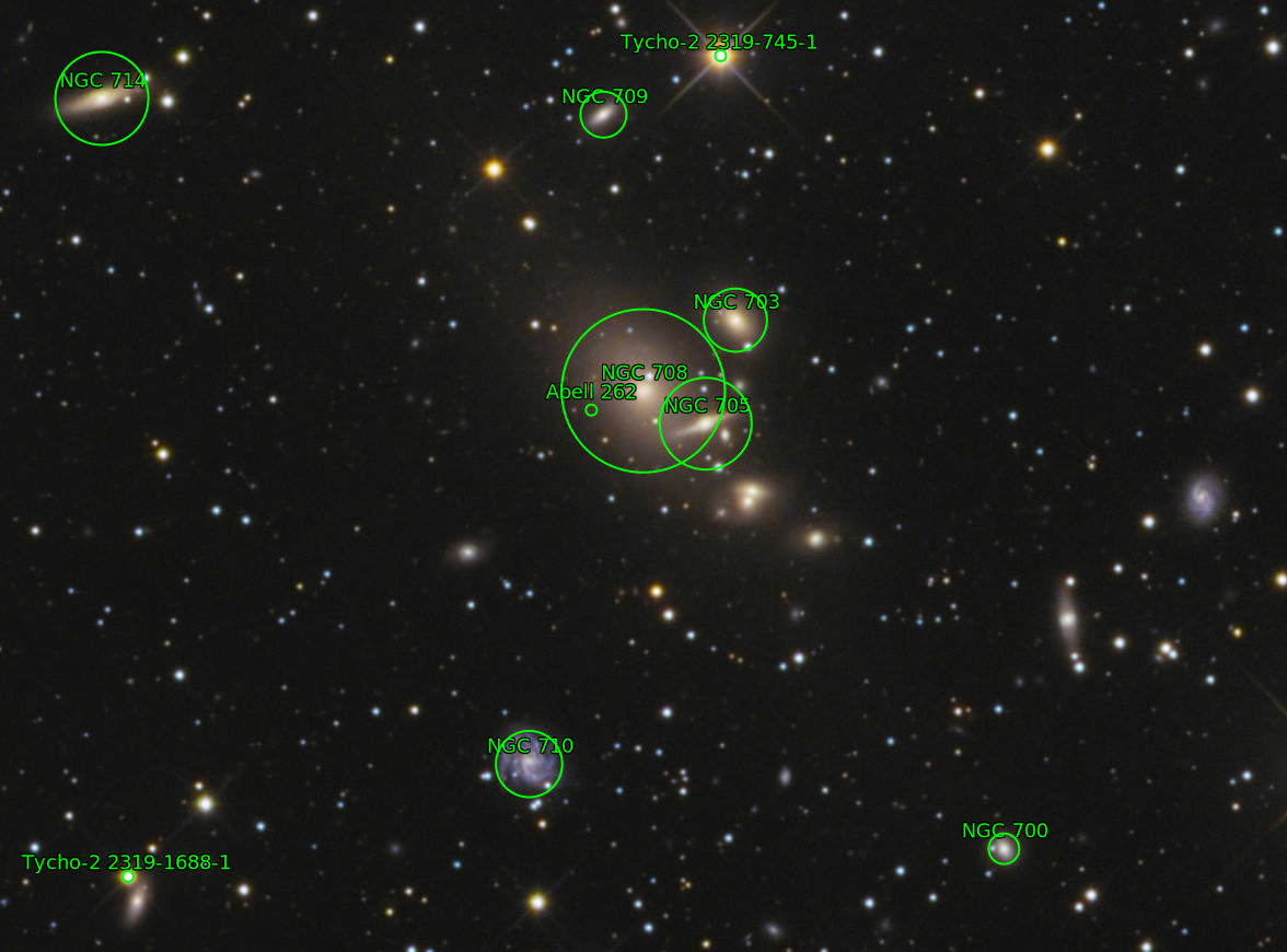 Sternkarten-Overlay (Astrometry.net)
