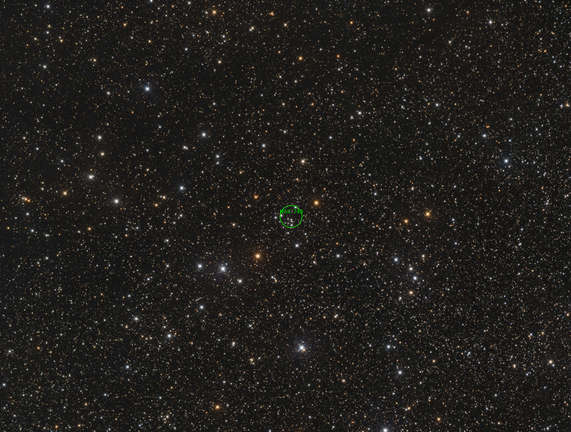 Sternkarten-Overlay (Astrometry.net)