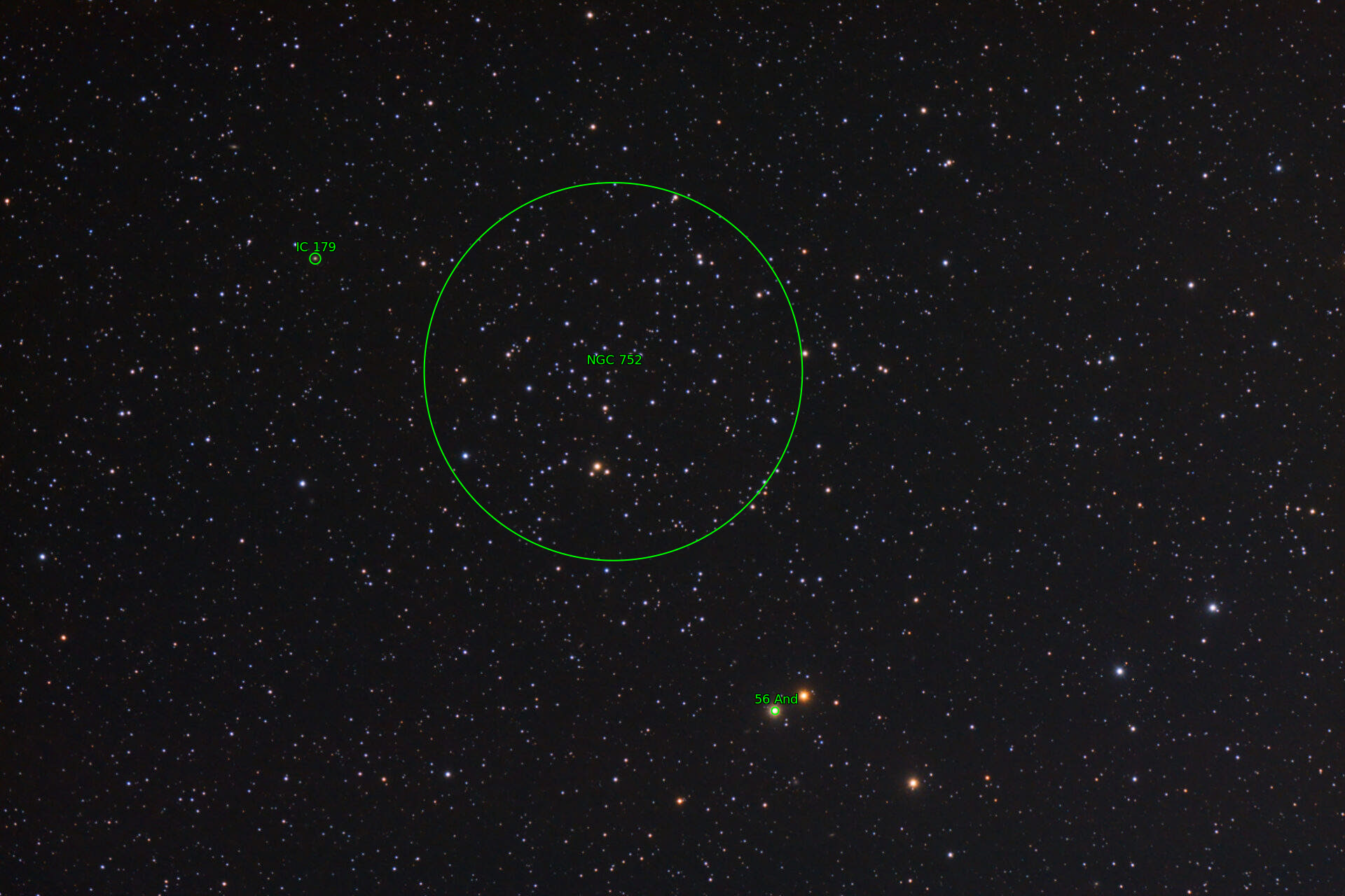 Sternkarten-Overlay (Astrometry.net)