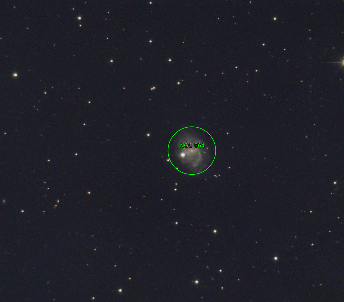 Sternkarten-Overlay (Astrometry.net)