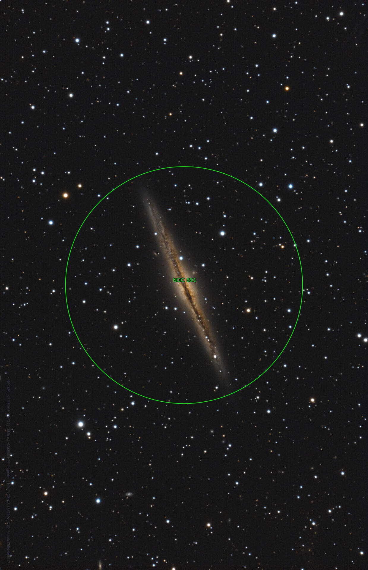 Sternkarten-Overlay (Astrometry.net)