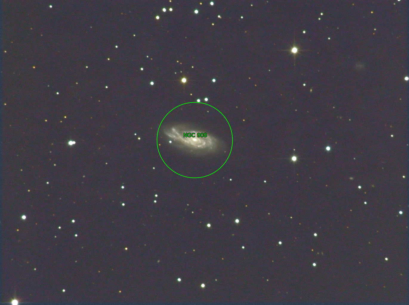 Sternkarten-Overlay (Astrometry.net)