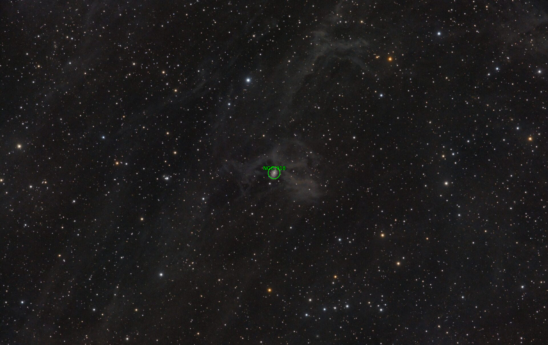 Sternkarten-Overlay (Astrometry.net)