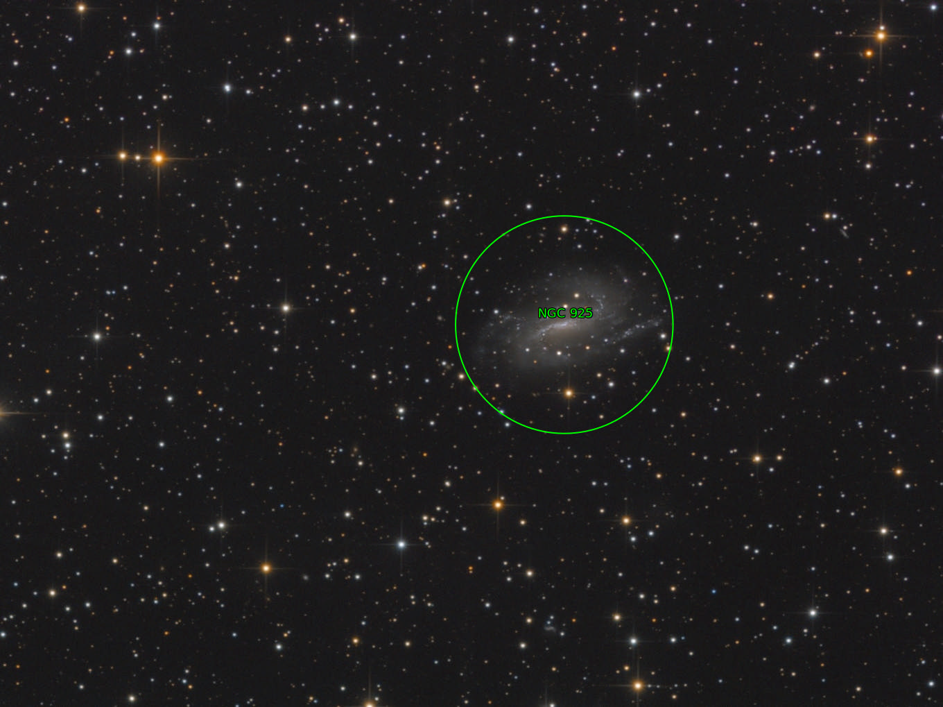 Sternkarten-Overlay (Astrometry.net)