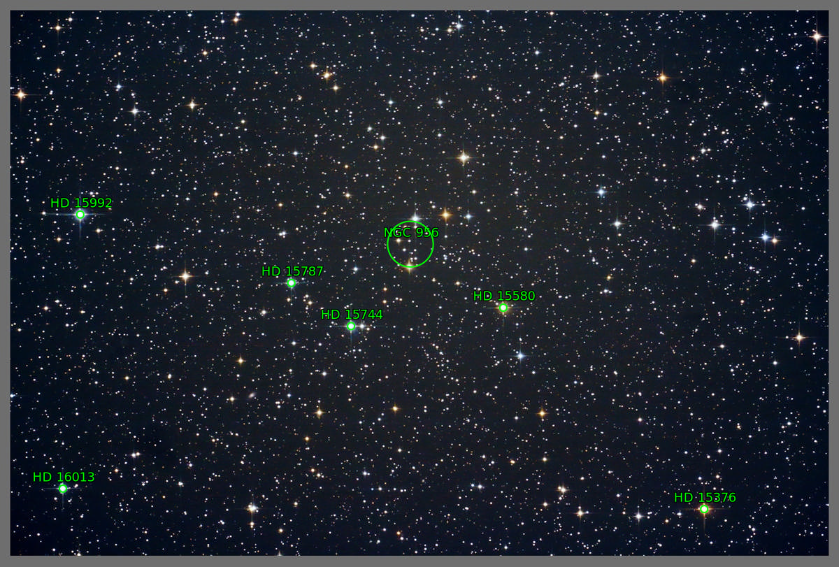 Sternkarten-Overlay (Astrometry.net)