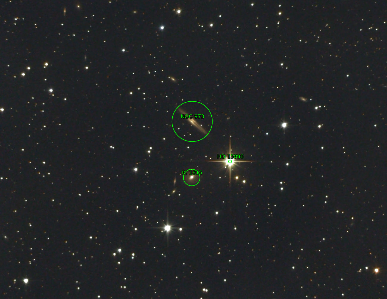 Sternkarten-Overlay (Astrometry.net)