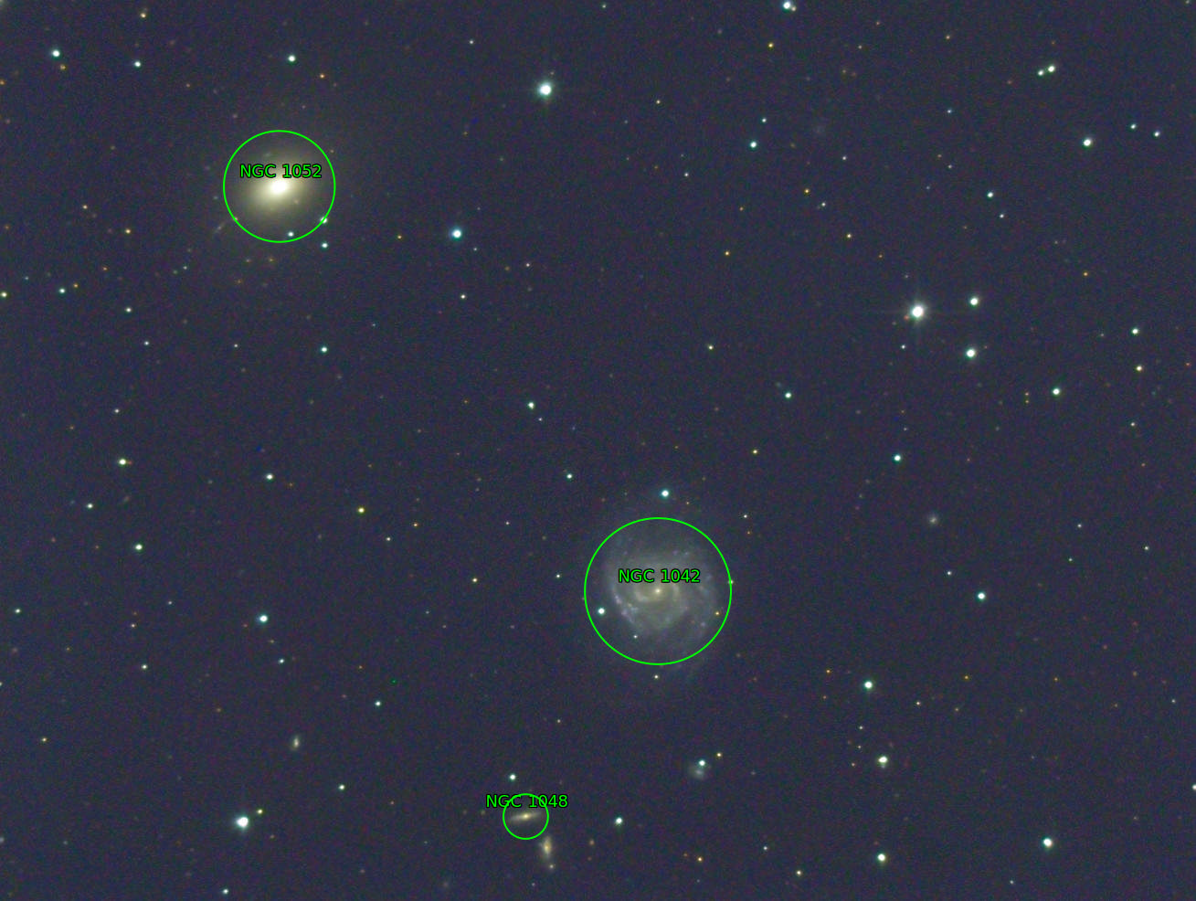 Sternkarten-Overlay (Astrometry.net)