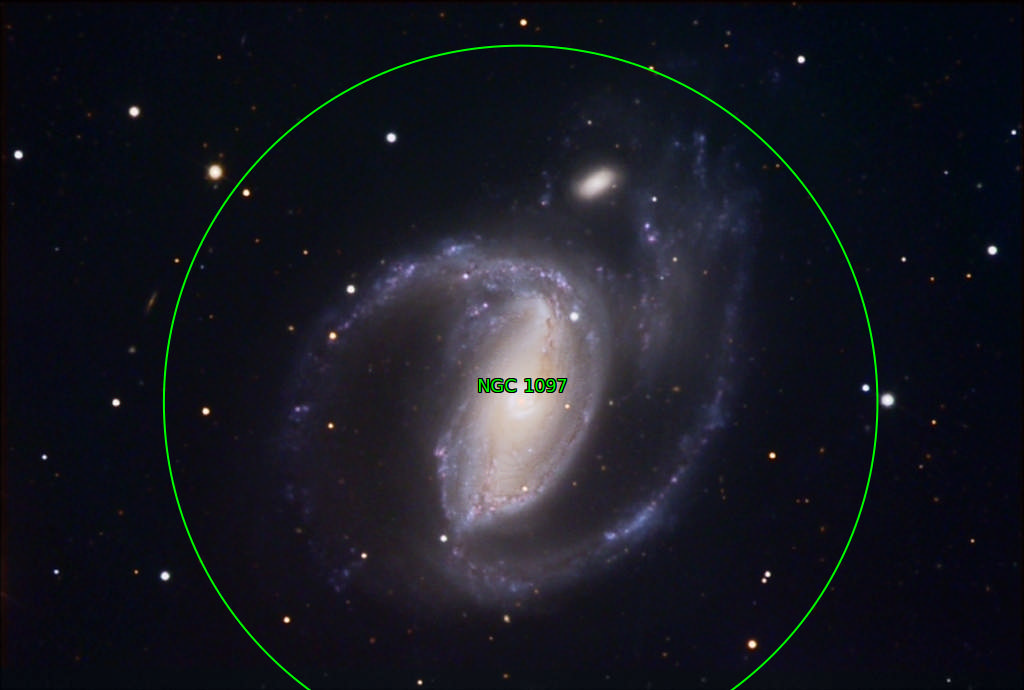 Sternkarten-Overlay (Astrometry.net)