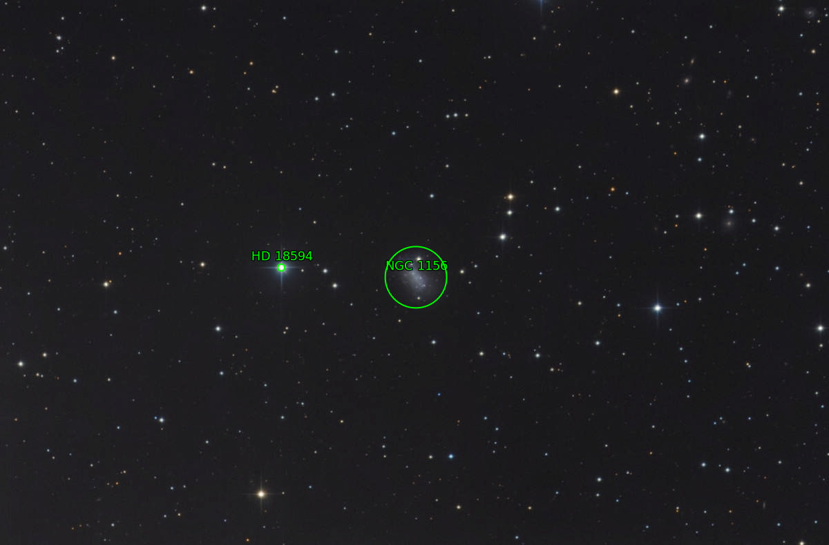 Sternkarten-Overlay (Astrometry.net)